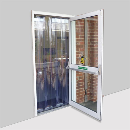 School Freeflow PVC Curtains (QuickMount)