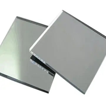 Dark Gray Polycarbonate Silver Mirror Plastic Sheet - 3mm & 6mm Thick